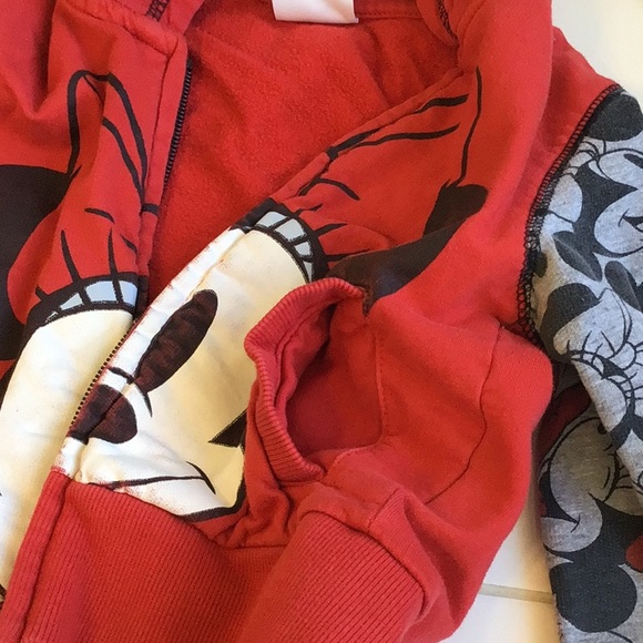 ‘Disney’ Minnie Mouse Hoodie w/Purse - Picture 3 of 11